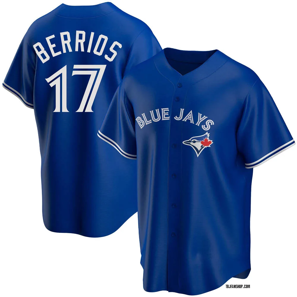 NIKE TORONTO BLUE JAYS ADULT OFFICIAL ALTERNATE BABY BLUE REPLICA JERS –  Pro Hockey Life